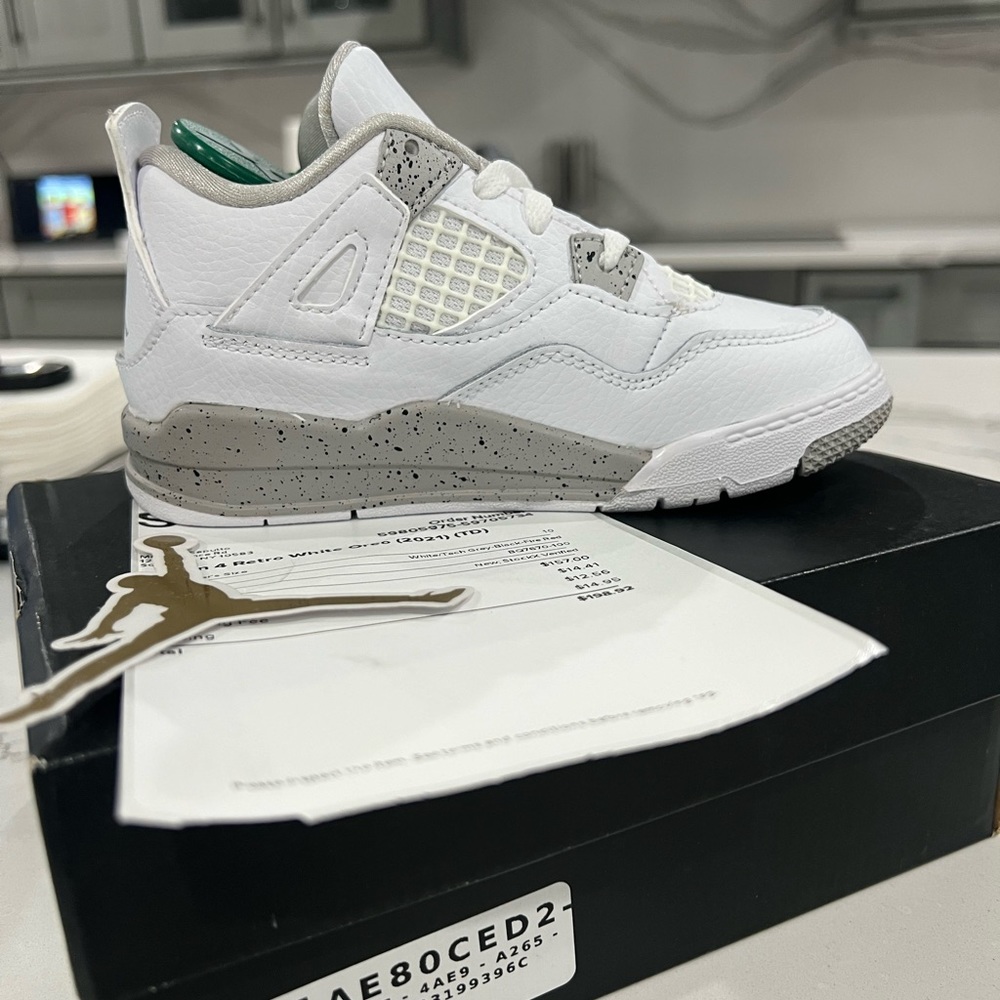 Jordan 4 Retro White Oreo (2021) (TD)